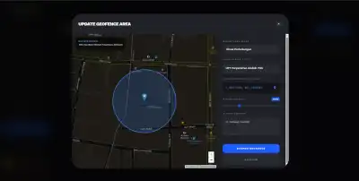 Manajer Geofence Multi-Tenant - Tentukan koordinat peta dan radius yang presisi untuk cabang-cabang tertentu guna memastikan prosedur presensi berbasis lokasi yang ketat.