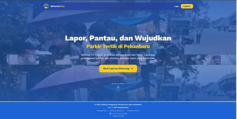 SiParkirKita - Aplikasi Transparansi & Pelaporan Utama Juru Parkir